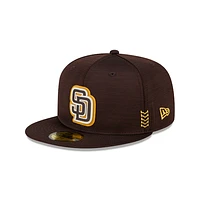 San Diego Padres MLB Clubhouse 2024 59FIFTY Cerrada