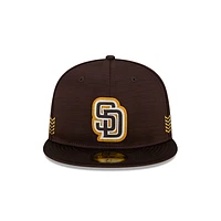 San Diego Padres MLB Clubhouse 2024 59FIFTY Cerrada