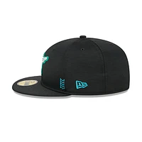 Miami Marlins MLB Clubhouse 2024 59FIFTY Cerrada