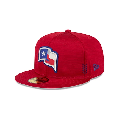 Texas Rangers MLB Clubhouse 2024 59FIFTY Cerrada