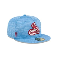 St. Louis Cardinals MLB Clubhouse 2024 59FIFTY Cerrada