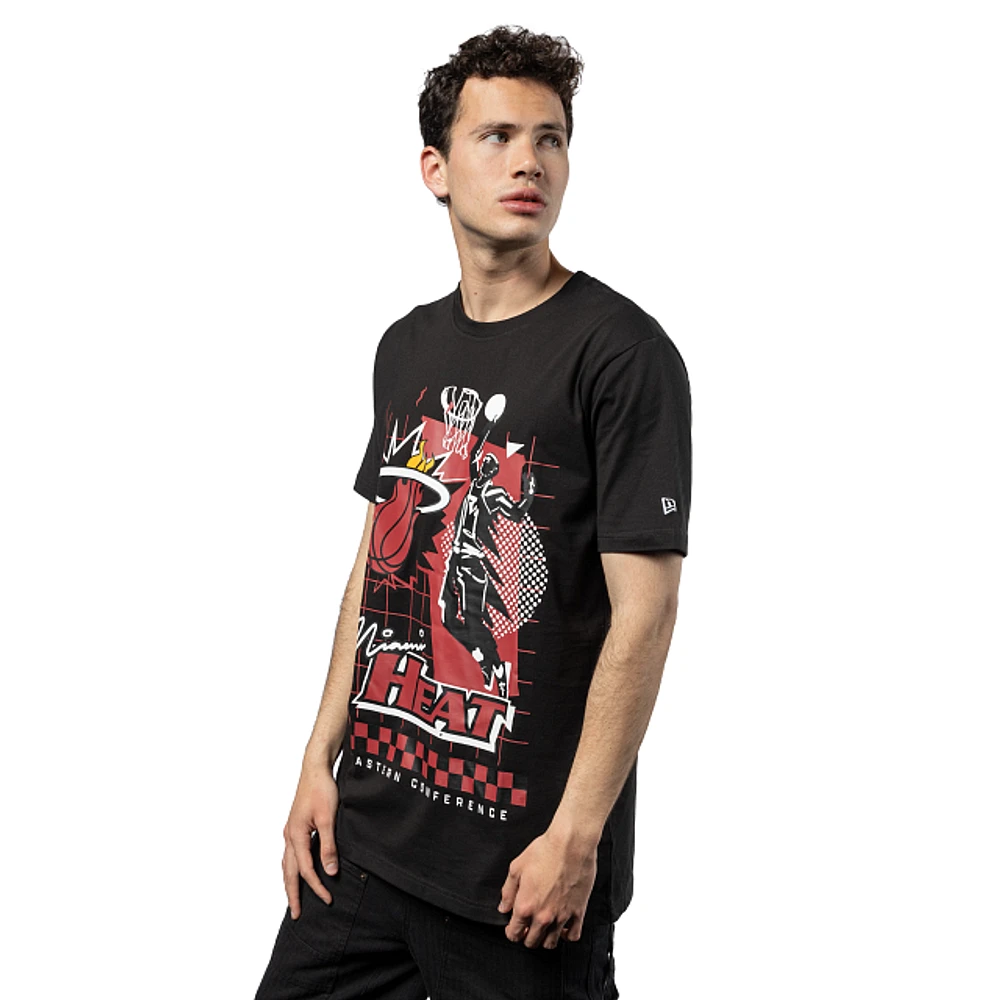 Playera Manga Corta Miami Heat NBA Rally Drive