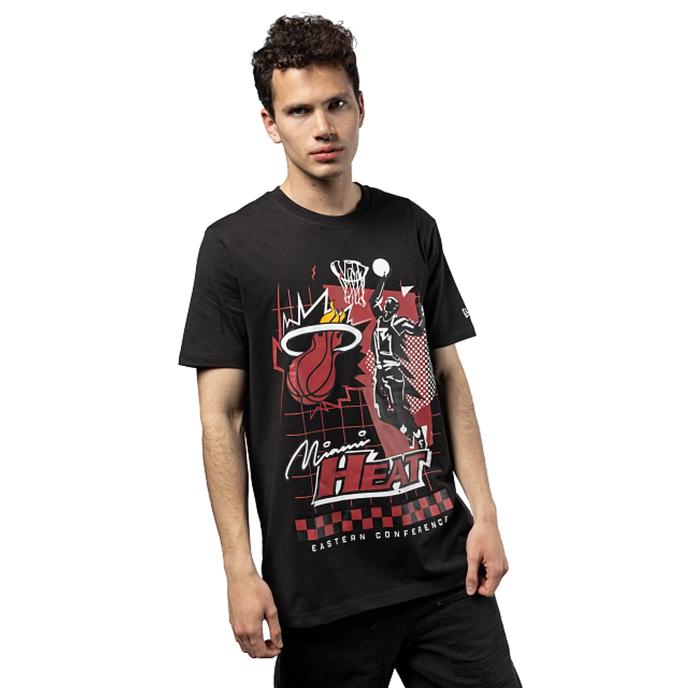 Playera Manga Corta Miami Heat NBA Rally Drive