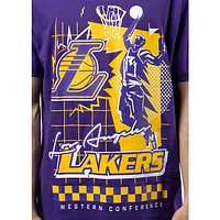 Playera Manga Corta Los Angeles Lakers NBA Rally Drive