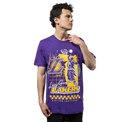 Playera Manga Corta Los Angeles Lakers NBA Rally Drive