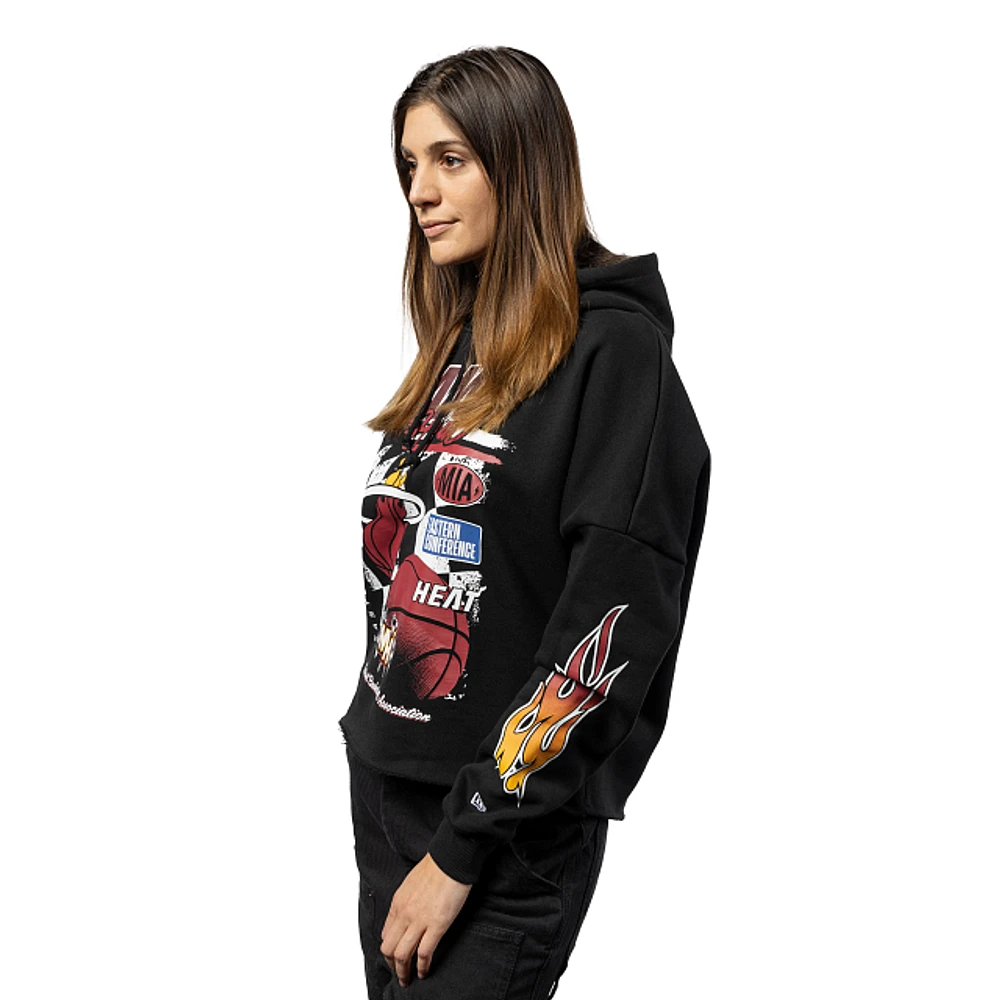 Sudadera Miami Heat NBA Rally Drive para Mujer