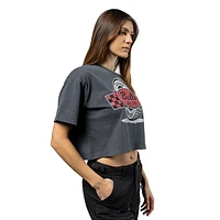 Playera Manga Corta Chicago Bulls NBA Rally Drive para Mujer