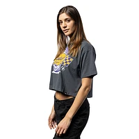 Playera Manga Corta Los Angeles Lakers NBA Rally Drive para Mujer