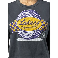 Playera Manga Corta Los Angeles Lakers NBA Rally Drive para Mujer