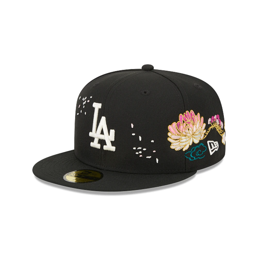 Los Angeles Dodgers MLB Cherry Blossom 59FIFTY Cerrada