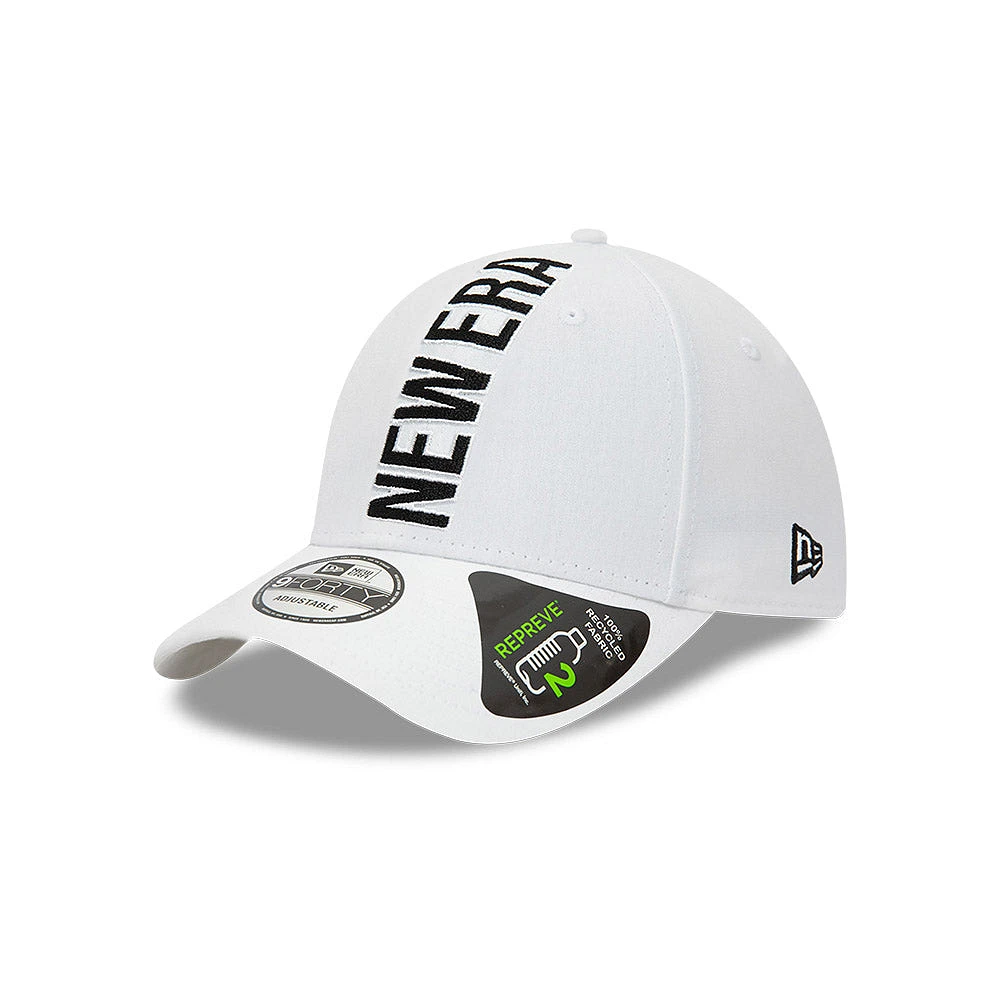 New Era Repreve Golf New Era 9FORTY Strapback Blanca