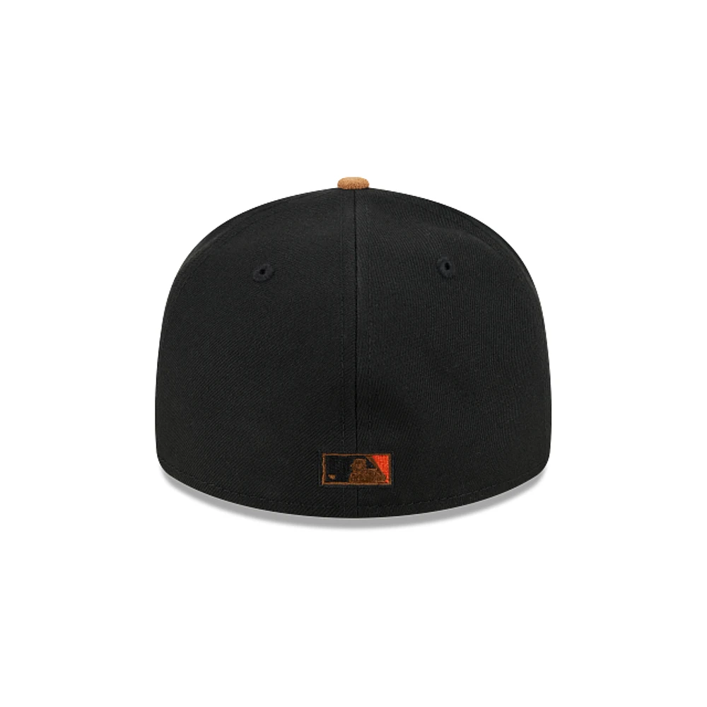 San Francisco Giants MLB Suede Visor 59FIFTY LP Cerrada