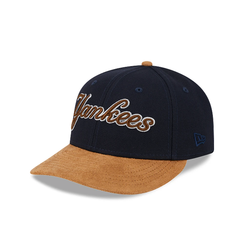 New York Yankees MLB Suede Visor 59FIFTY LP Cerrada