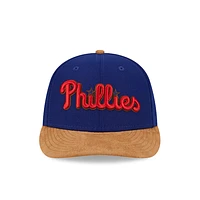 Philadelphia Phillies MLB Suede Visor 59FIFTY LP Cerrada