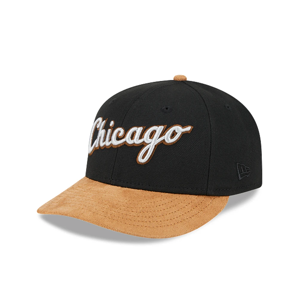 Chicago White Sox MLB Suede Visor 59FIFTY LP Cerrada