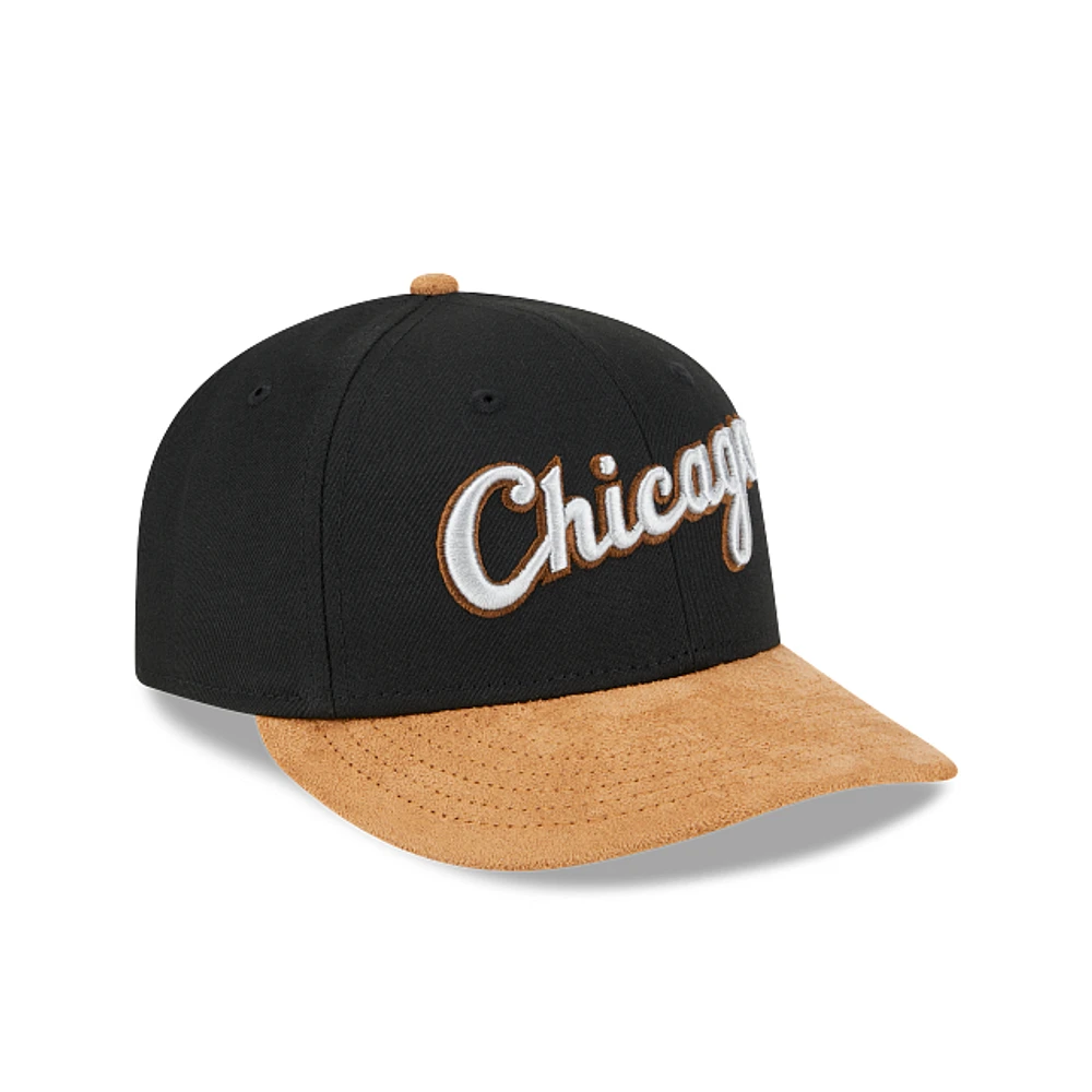 Chicago White Sox MLB Suede Visor 59FIFTY LP Cerrada