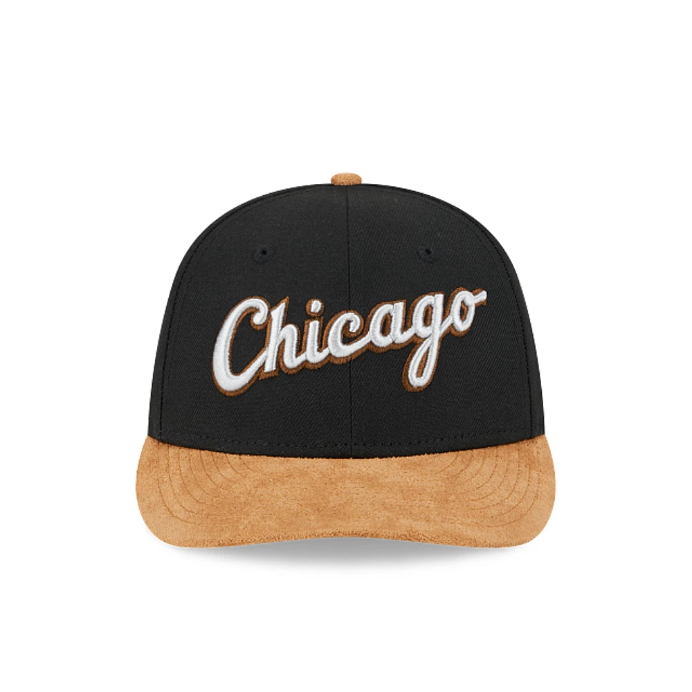 Chicago White Sox MLB Suede Visor 59FIFTY LP Cerrada