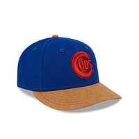 Chicago Cubs MLB Suede Visor 59FIFTY LP Cerrada