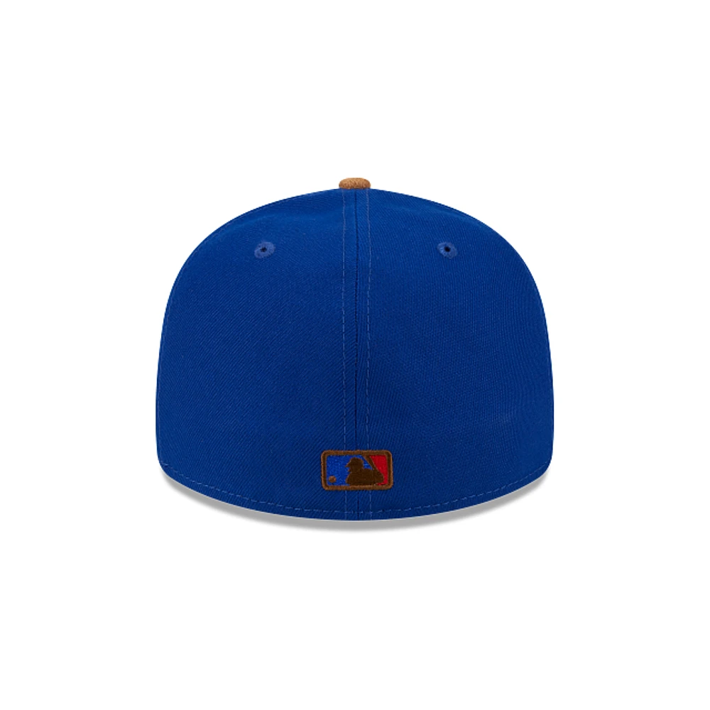 Chicago Cubs MLB Suede Visor 59FIFTY LP Cerrada