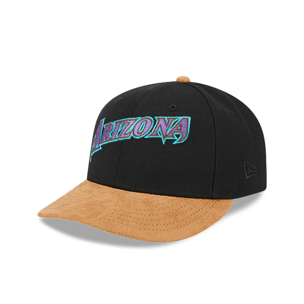 Arizona Diamondbacks MLB Suede Visor 59FIFTY LP Cerrada