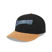 Arizona Diamondbacks MLB Suede Visor 59FIFTY LP Cerrada