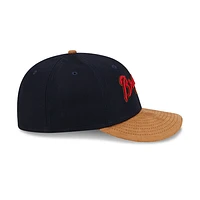 Atlanta Braves MLB Suede Visor 59FIFTY LP Cerrada