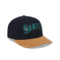 Seattle Mariners MLB Suede Visor 59FIFTY LP Cerrada