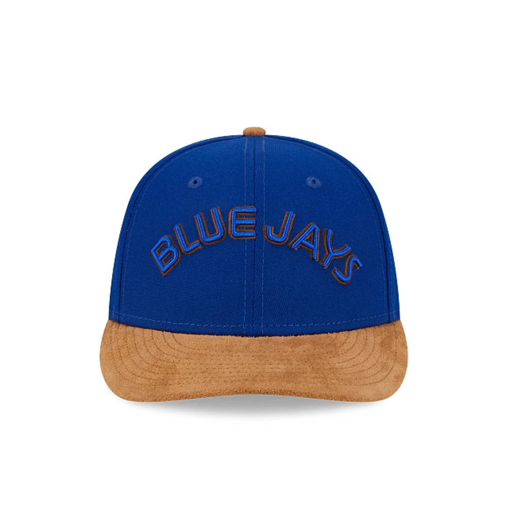 Toronto Blue Jays MLB Suede Visor 59FIFTY LP Cerrada