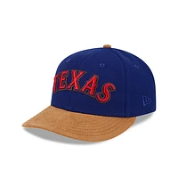 Texas Rangers MLB Suede Visor 59FIFTY LP Cerrada