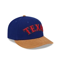 Texas Rangers MLB Suede Visor 59FIFTY LP Cerrada