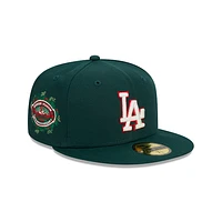 Los Angeles Dodgers MLB Spice Berry 59FIFTY Cerrada