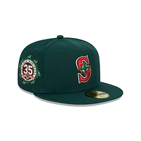 Seattle Mariners MLB Spice Berry 59FIFTY Cerrada