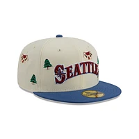 Seattle Mariners MLB Winter Chalet 59FIFTY Cerrada