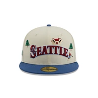 Seattle Mariners MLB Winter Chalet 59FIFTY Cerrada