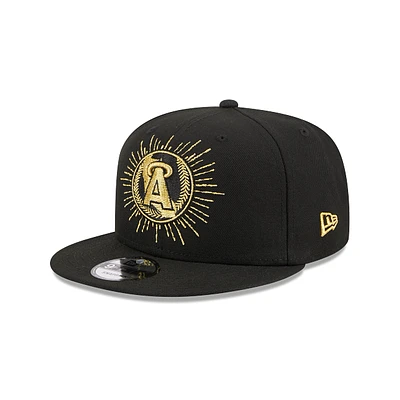 Los Angeles Angels MLB Metallic Logo 9FIFTY Snapback