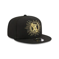 Los Angeles Angels MLB Metallic Logo 9FIFTY Snapback