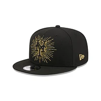 New York Mets MLB Metallic Logo 9FIFTY Snapback