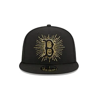 Boston Red Sox MLB Metallic Logo 9FIFTY Snapback