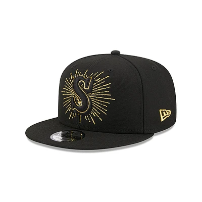 Seattle Mariners MLB Metallic Logo 9FIFTY Snapback