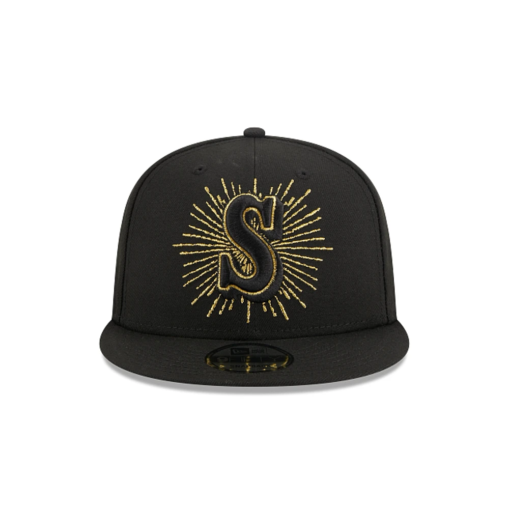 Seattle Mariners MLB Metallic Logo 9FIFTY Snapback