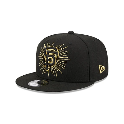 San Francisco Giants MLB Metallic Logo 9FIFTY Snapback