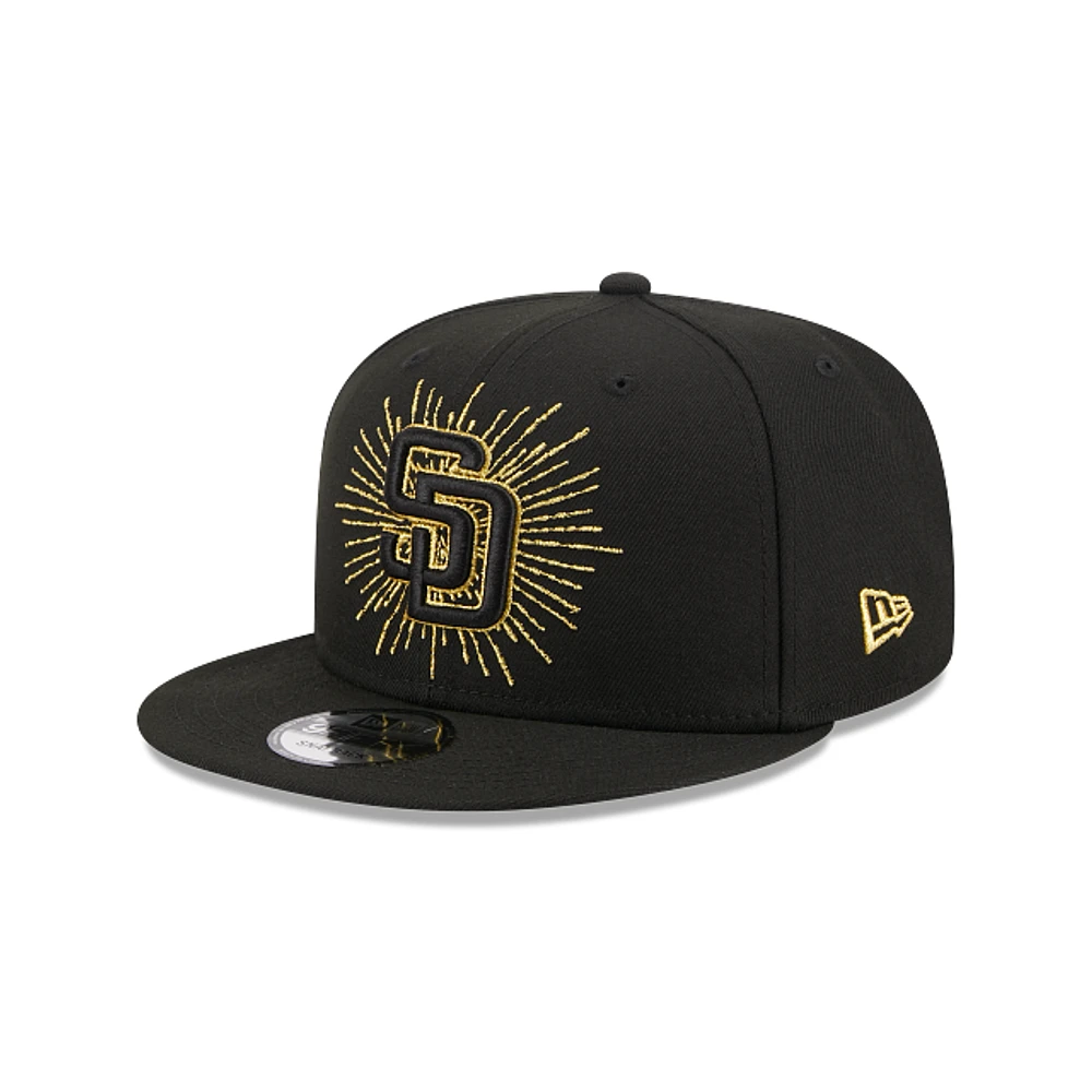 San Diego Padres MLB Metallic Logo 9FIFTY Snapback