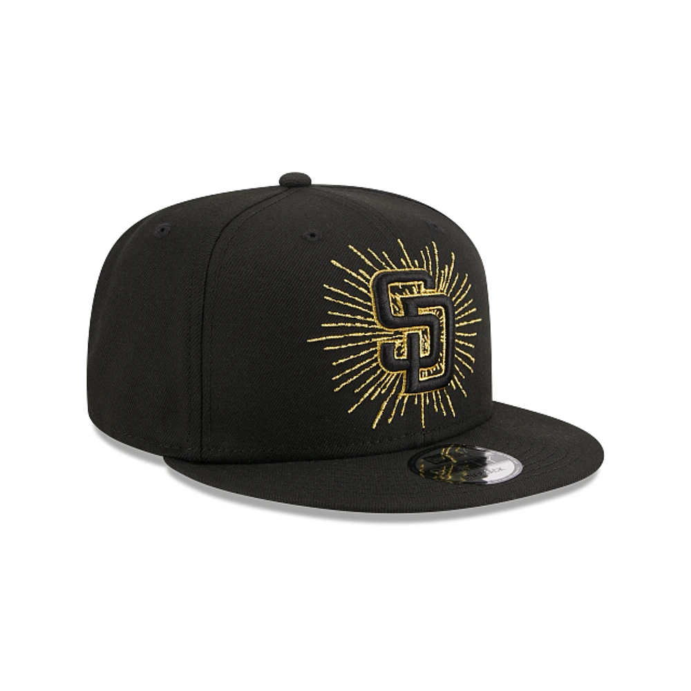 San Diego Padres MLB Metallic Logo 9FIFTY Snapback