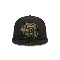 San Diego Padres MLB Metallic Logo 9FIFTY Snapback