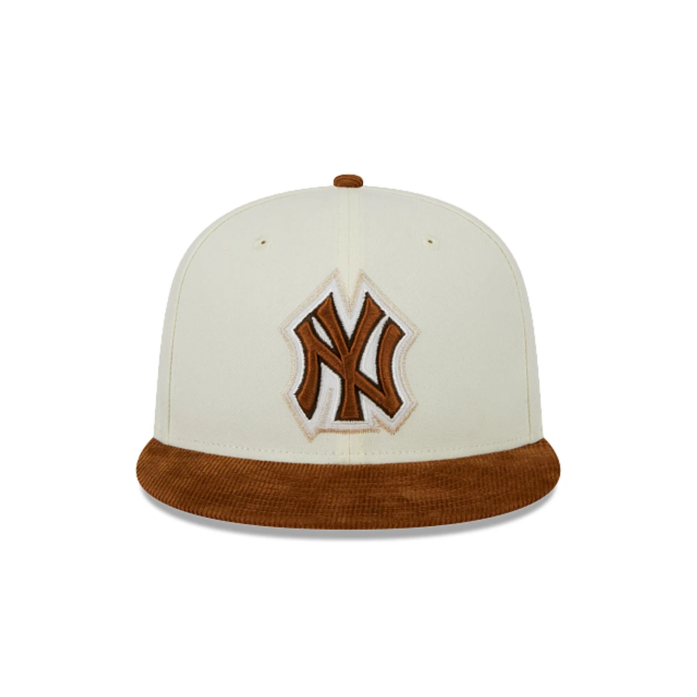 New York Yankees MLB Corduroy Visor 59FIFTY Cerrada