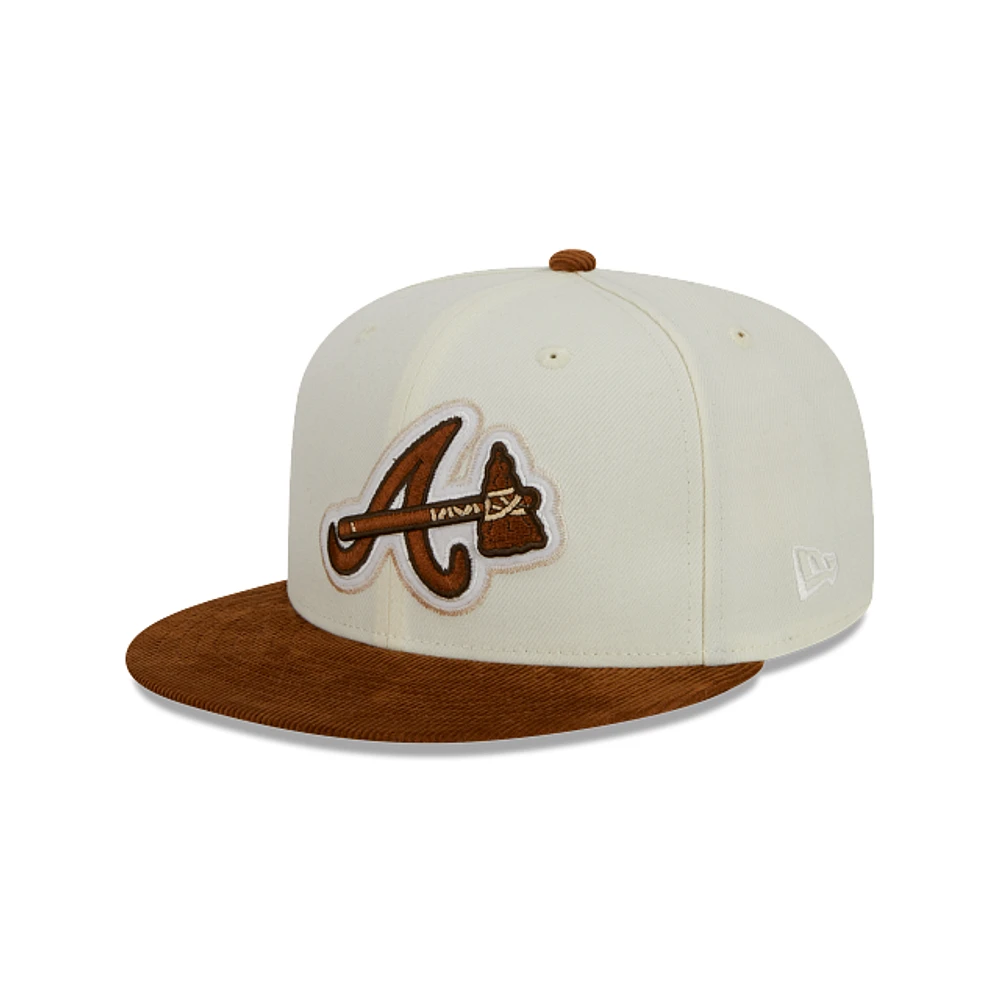 Atlanta Braves MLB Corduroy Visor 59FIFTY Cerrada