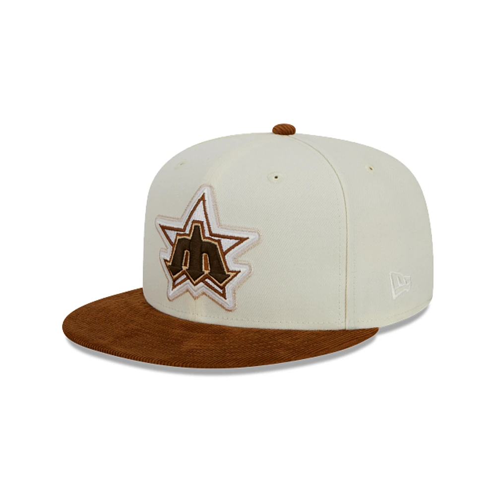 Seattle Mariners MLB Corduroy Visor 59FIFTY Cerrada