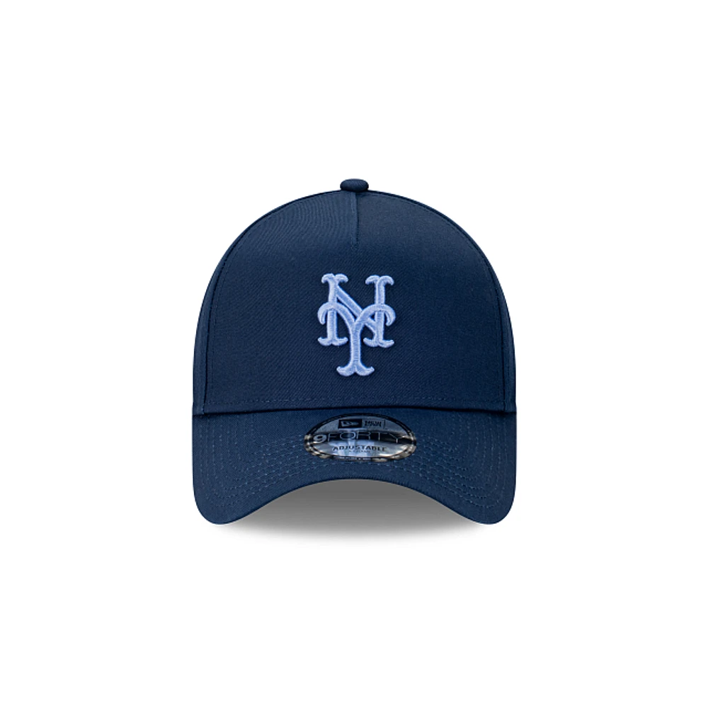 New York Mets MLB Midnight Ice 9FORTY AF Snapback