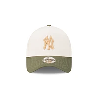 New York Yankees MLB Winecork Olive 9FORTY AF Snapback