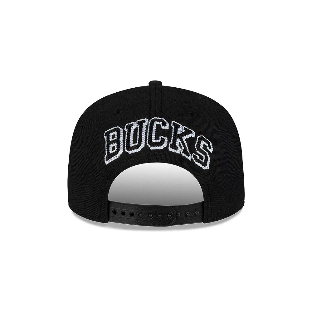 Milwaukee Bucks NBA Chain Stitch 9FIFTY Snapback